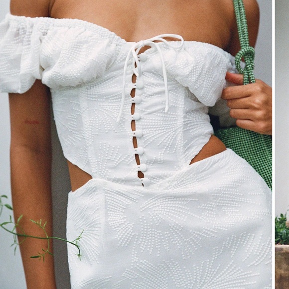 Sabo Skirt: Azzurra Cutout Dress - Picture 2 of 7